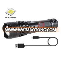 XHP50 long range led torch light rechargeable,1km torch light long distance,high power torch light manufacturers