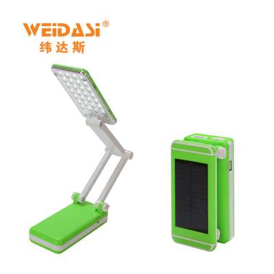 modern foldable table reading light solar led desk lamp for study