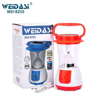 energy saving rechargeable solar lantern led light camping with handle